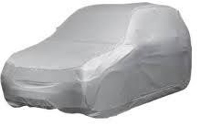 Keewetech Car Cover For Chevrolet Beat (With Mirror Pockets)(Silver)