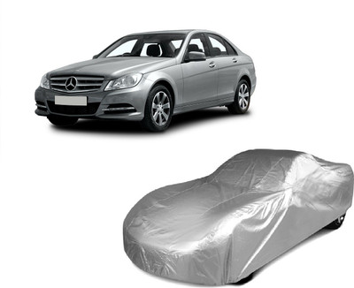 SHREEJI ENTERPRISES Car Cover For Mercedes Benz C220 (Without Mirror Pockets)(Silver)