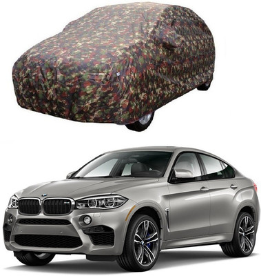 MoTRoX Car Cover For BMW X6M (With Mirror Pockets)(Multicolor)