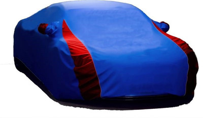SST Car Cover For Tata Hexa (With Mirror Pockets)(Blue, Red)
