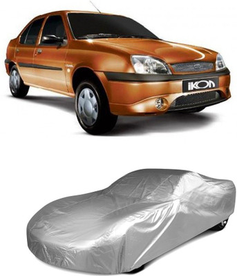 ACCESSOREEZ Car Cover For Ford Ikon (Without Mirror Pockets)(Silver)