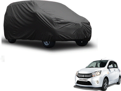 Auto Hub Car Cover For Maruti Suzuki Celerio (Without Mirror Pockets)(Grey)