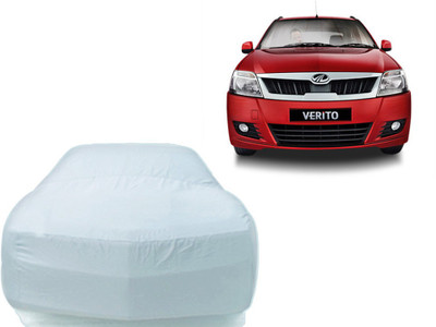 P Decor Car Cover For Mahindra Verito (Without Mirror Pockets)(Silver)