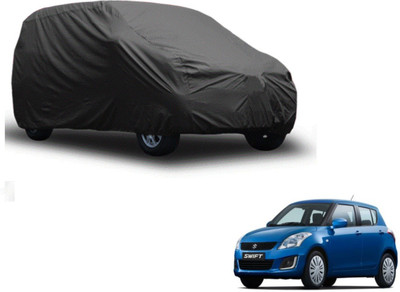 Auto Hub Car Cover For Maruti Suzuki Swift (Without Mirror Pockets)(Grey)