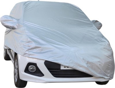 Hillton Car Cover For Hyundai Accent (With Mirror Pockets)(Silver)