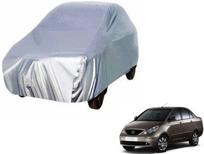 Auto Hub Car Cover For Tata Indigo CS (Without Mirror Pockets)(Silver)