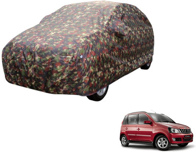 Auto Hub Car Cover For Mahindra Quanto (Without Mirror Pockets)(Multicolor)