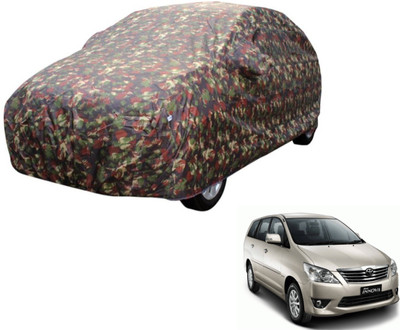 Auto Hub Car Cover For Toyota Innova (Without Mirror Pockets)(Multicolor)