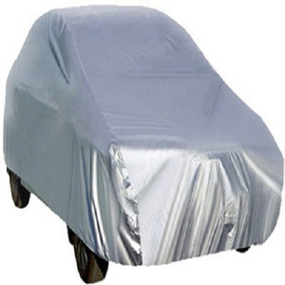 FNU Car Cover For Hyundai Eon (Without Mirror Pockets)(Silver)