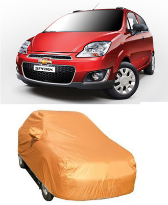 Avix Car Cover For Chevrolet Spark(Orange)