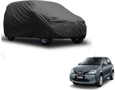 Auto Hub Car Cover For Toyota Etios Liva (Without Mirror Pockets)(Grey)