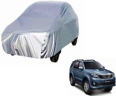 Ultra Fit Car Cover For Toyota Fortuner Old (Without Mirror Pockets)(Silver)