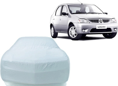 P Decor Car Cover For Mahindra Logan (Without Mirror Pockets)(Silver)