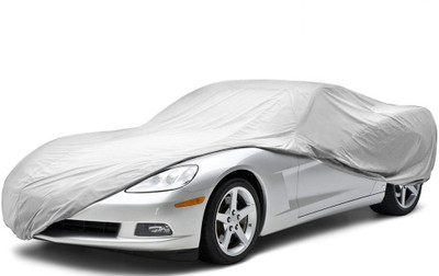 Car Mate Car Cover For Toyota Etios Cross (With Mirror Pockets)(Silver)