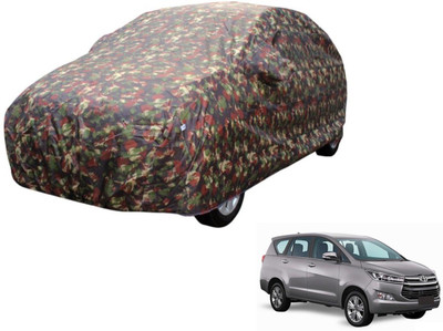 Auto Hub Car Cover For Toyota Innova (Without Mirror Pockets)(Multicolor)