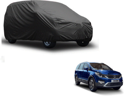 Auto Hub Car Cover For Tata Hexa (Without Mirror Pockets)(Grey)