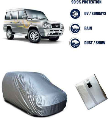 Autowheel Car Cover For Tata Sumo (Without Mirror Pockets)(Silver)