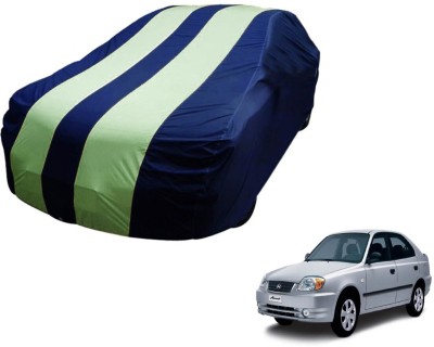 Ultra Fit Car Cover For Hyundai Accent (Without Mirror Pockets)(Multicolor)