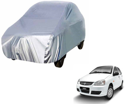 Auto Hub Car Cover For Tata Indica (Without Mirror Pockets)(Silver)