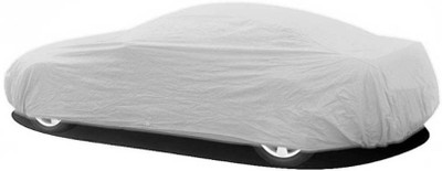 Kar Clues Car Cover For Audi A4 (Without Mirror Pockets)(Silver)