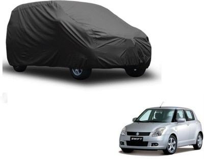 Auto Hub Car Cover For Maruti Suzuki Swift (Without Mirror Pockets)(Grey)