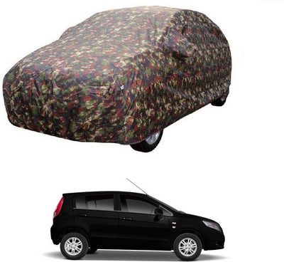 MoTRoX Car Cover For Chevrolet Sail UVA (With Mirror Pockets)(Multicolor)