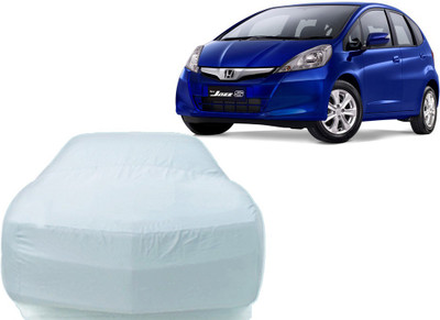 P Decor Car Cover For Honda Jazz (Without Mirror Pockets)(Silver)