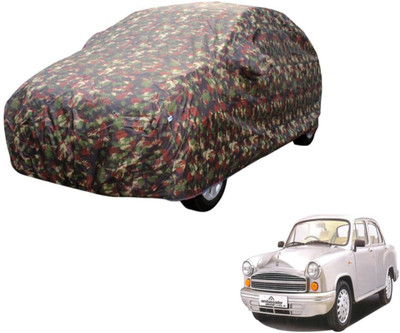 Ultra Fit Car Cover For HM Ambassador (Without Mirror Pockets)(Multicolor)