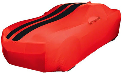 COVERWELL Car Cover For Hyundai Eon(Red, Black)