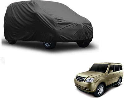 Auto Hub Car Cover For Tata Sumo Grande (Without Mirror Pockets)(Grey)
