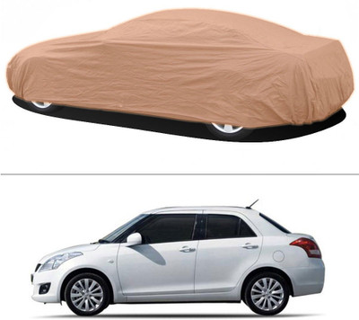 Millionaro Car Cover For Maruti Suzuki Swift Dzire(Orange)