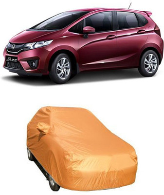 Avix Car Cover For Honda Jazz(Orange)