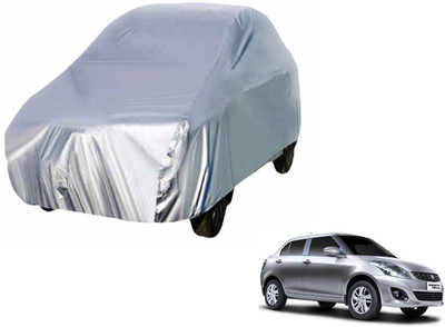 Auto Hub Car Cover For Maruti Suzuki Swift Dzire (Without Mirror Pockets)(Silver)