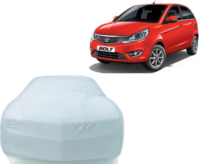 P Decor Car Cover For Tata Bolt (Without Mirror Pockets)(Silver)