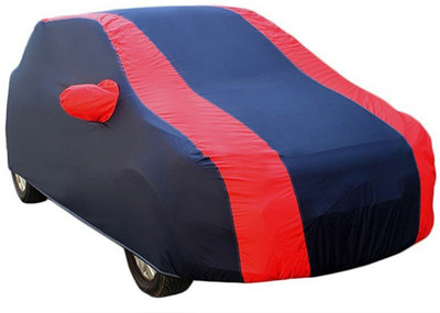 JMJW & SONS Car Cover For Maruti Suzuki Vitara Brezza (With Mirror Pockets)(Blue, Red)