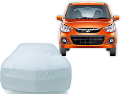P Decor Car Cover For Maruti Suzuki Alto K10 (Without Mirror Pockets)(Silver)