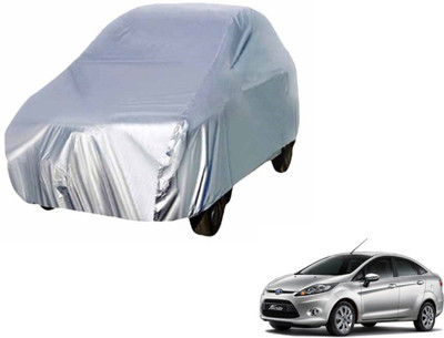 Auto Hub Car Cover For Ford Fiesta Sport (Without Mirror Pockets)(Silver)