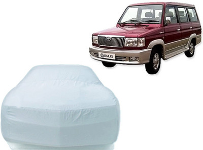 P Decor Car Cover For Toyota Qualis (Without Mirror Pockets)(Silver)