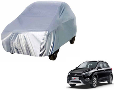 Auto Hub Car Cover For Hyundai i20 Active (Without Mirror Pockets)(Silver)