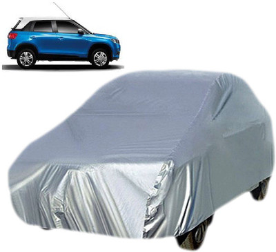 Gromaa Car Cover For Maruti Suzuki Grand Vitara (Without Mirror Pockets)(Silver)