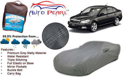 AUTO PEARL Car Cover For Skoda Laura (With Mirror Pockets)(Grey)