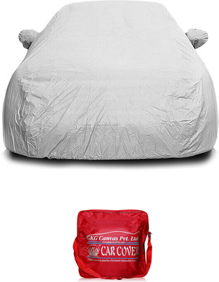 GKG Canvas Car Cover For Skoda Laura (With Mirror Pockets)(Grey, For 2014 Models)