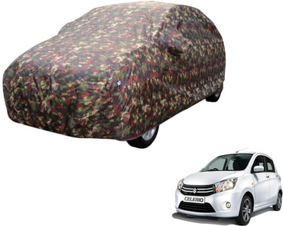 Auto Hub Car Cover For Maruti Suzuki Celerio (Without Mirror Pockets)(Multicolor)