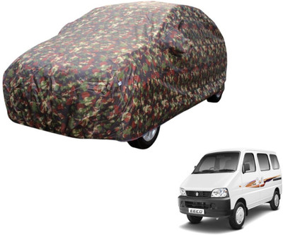 Auto Hub Car Cover For Maruti Suzuki Eeco (Without Mirror Pockets)(Multicolor)