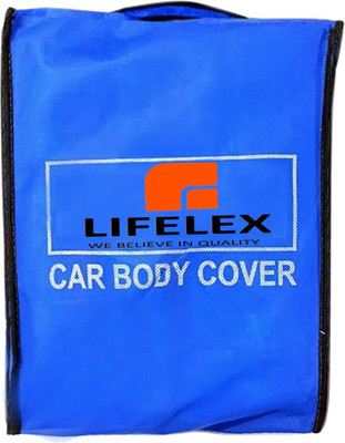 LIFELEX Car Cover For Audi A4 (With Mirror Pockets)(Grey)