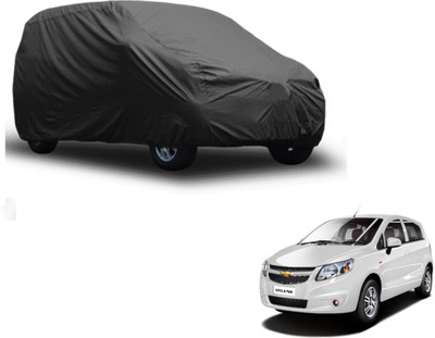 Auto Hub Car Cover For Chevrolet Sail UVA (Without Mirror Pockets)(Grey)