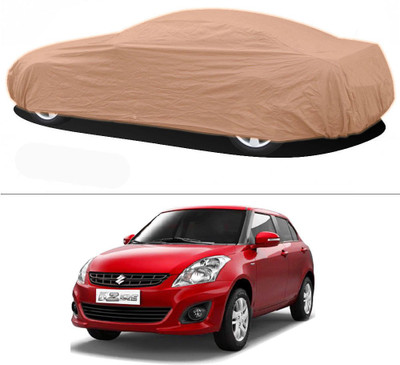 Millionaro Car Cover For Maruti Suzuki Swift Dzire(Orange)