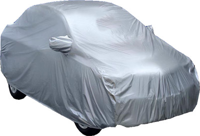 AutoPop Car Cover For Toyota Etios Liva (With Mirror Pockets)(Silver)