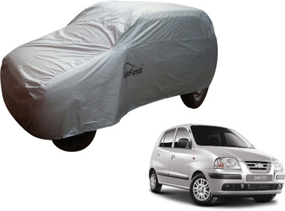 AutoFurnish Car Cover For Hyundai Santro (With Mirror Pockets)(Silver)