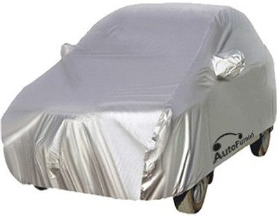 AutoFurnish Car Cover For Opel Corsa (With Mirror Pockets)(Silver)